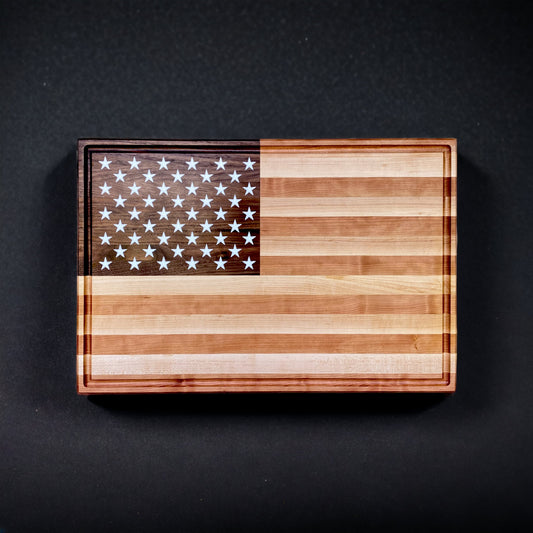 American Flag (Edge Grain), by Grizzly Blocks image 0